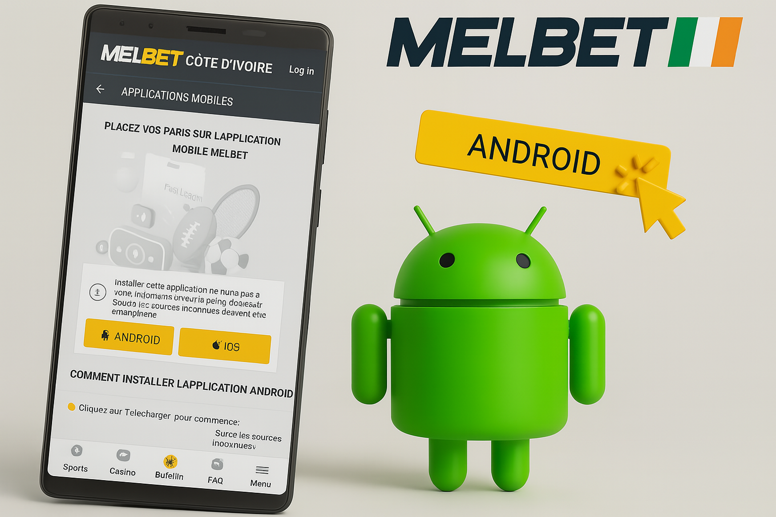 Melbet Côte d'Ivoire App Download